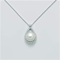 Collar Miluna Mujer in Oro blanco Perla PCL5852A - PCL5852A